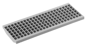 An extra strong drainage channel grate