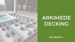 Posa Pavimento Galleggiante Decking con i Piedini Arkimede