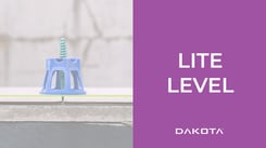 Espaçadores autonivelantes para azulejos Lite Level