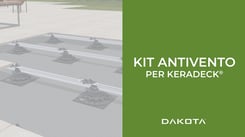 Kit Antivento per Piedini Pavimento Galleggiante Arkimede