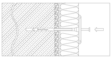 Montaggio Tasselli per Cappotto SGR 02