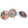 Copper universal round grill ø 222