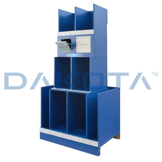 Présentoir trappe de visite - box