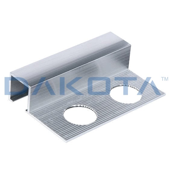 Polished Aluminum Tile Trim Profile
