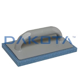 Πλαστική σπάτουλα με μπλε και πορτοκαλί σφουγγάρι