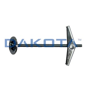 Ancorina a Farfalla in Acciaio con Vite e Rondella