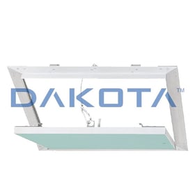 Botola Ispezione Cartongesso Aluhydro White senza stucco