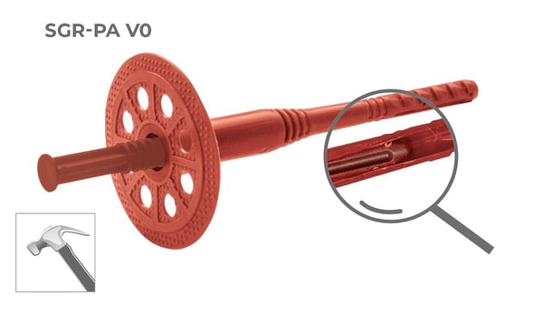 Tacos de Aislamiento Térmico SGR-PA Autoextinguibles