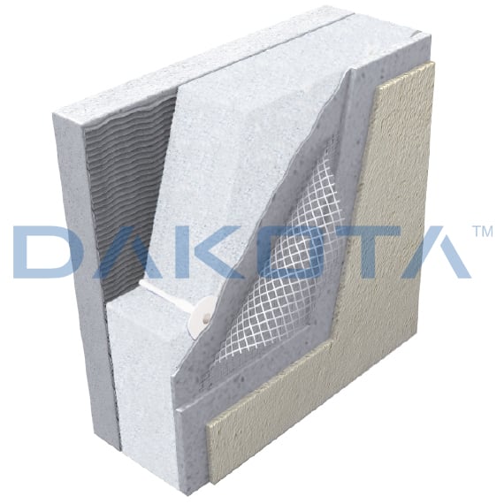 Plastic Insulation Anchor with Mounted Polyamide Nail