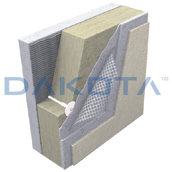 Plastic Insulation Anchor with Mounted Polyamide Nail