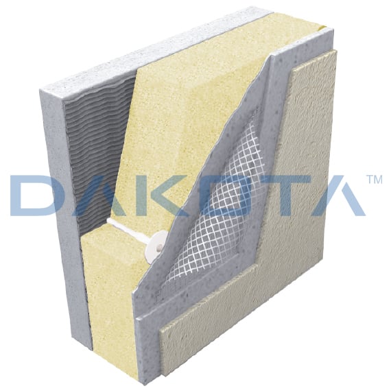 Plastic Insulation Anchor with Mounted Polyamide Nail