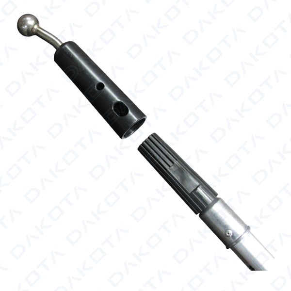 Aluminium Besenstiel Adapter Gewindekopf – Teleskopstange Verbindung Für Mop & Besen, Einfache Montage Aluminium Besenstiel Adapter Gewindekopf – Teleskopstange Verbindung Für Mop & Besen, Einfache Montage