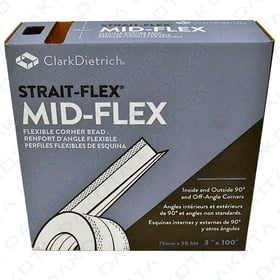 Placa de yeso laminado reforzada Strait-Flex Mid-Flex 76 mm