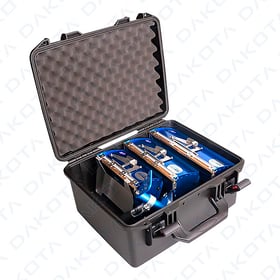 Estojo profissional de caixa plana