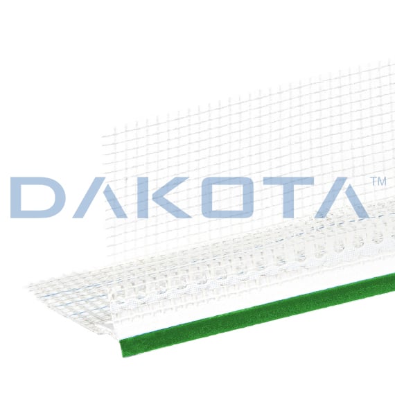 Rompigoccia in PVC a Vista STRIP Verde con Rete