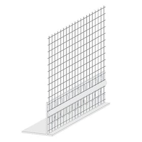 PVC plus profilé d'extrémité en 