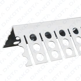 Profilé d'arc pour plaque de plâtre flexible en PVC