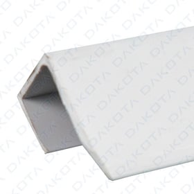 Perfil de rebordo em PVC para tectos em forma de L