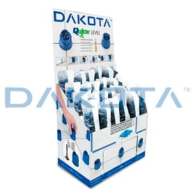 Self-Standing Display for Quick Level