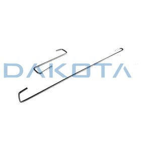 Gancho Fixação de Telha em Aço Castanho