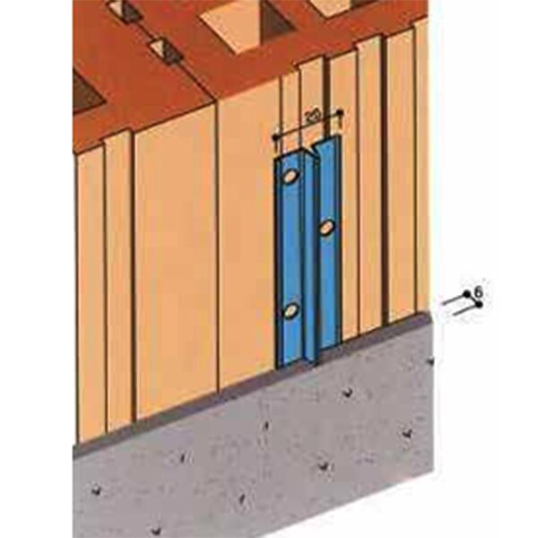 Προφίλ σοβάτισμα T-Guide 22 x 6