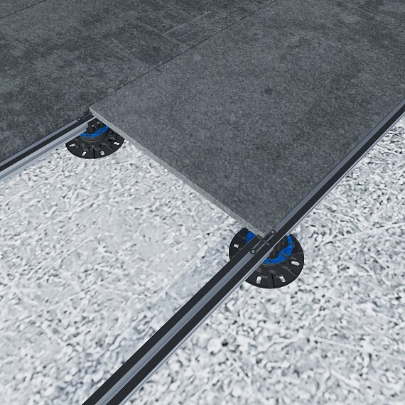 Magatello Keradeck® 30 in alluminio per paving e decking