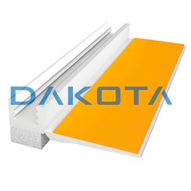 Προφίλ κάλυψης παραθύρων από PVC 6 και 8 mm