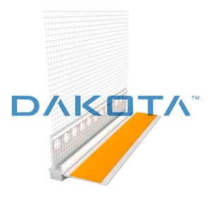 Profilo per cappotto e finestra PVC 3D plus con rete