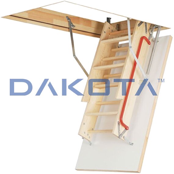 Scala pieghevole in legno