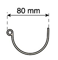 Half Round Gutters G80