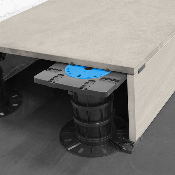 Soporte de soporte perimetral inox para baldosas