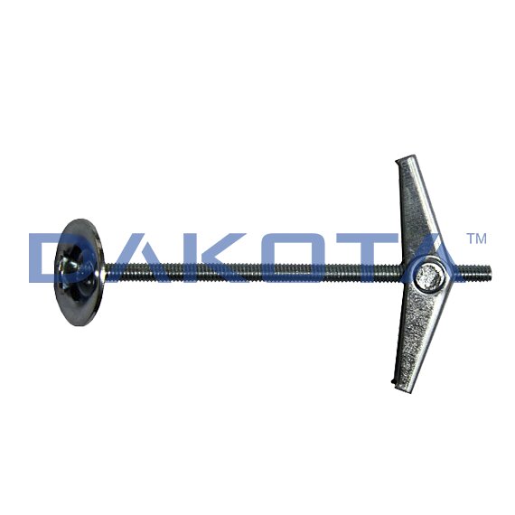 Ancorina a Farfalla in Acciaio con Vite e Rondella