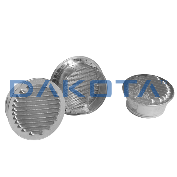 Festes rundes Gitter Aluminium