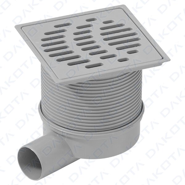 Τηλεσκοπικό σιφώνι χαμηλού προφίλ αποστράγγισης