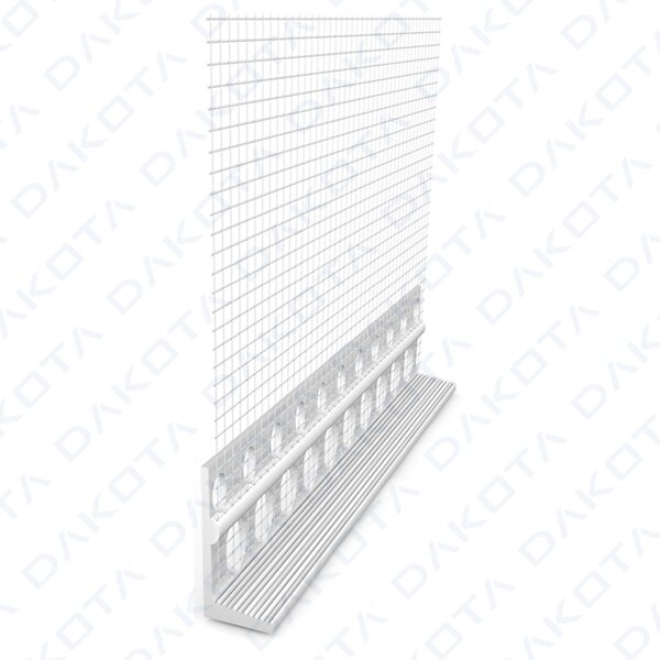 PVC-Abschlussprofil mit Masche